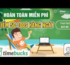 Kiếm Tiền Online với Time bucks